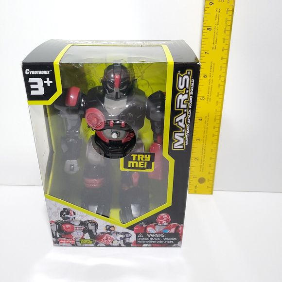 M.A.R.S. Motorized Attack Robot Squad Cybtronix - Black Robot Model XSS - Picture 6 of 6